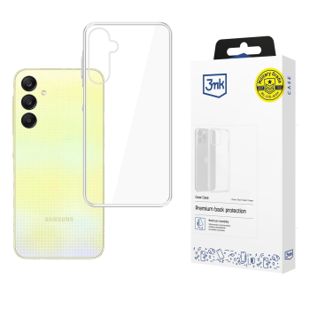 Samsung Galaxy A26 (SM-A266E/DS) 3MK Clear Case Cover, Transparent | Caurspīdīgs Silikona Vāciņš Maciņš Apvalks...