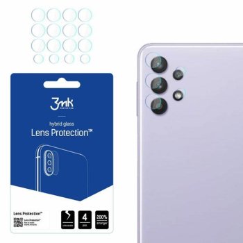 Samsung Galaxy A33 5G (SM-A336) Back Camera Lens Tempered Glass 4x set | Kameras Aizsargstikls