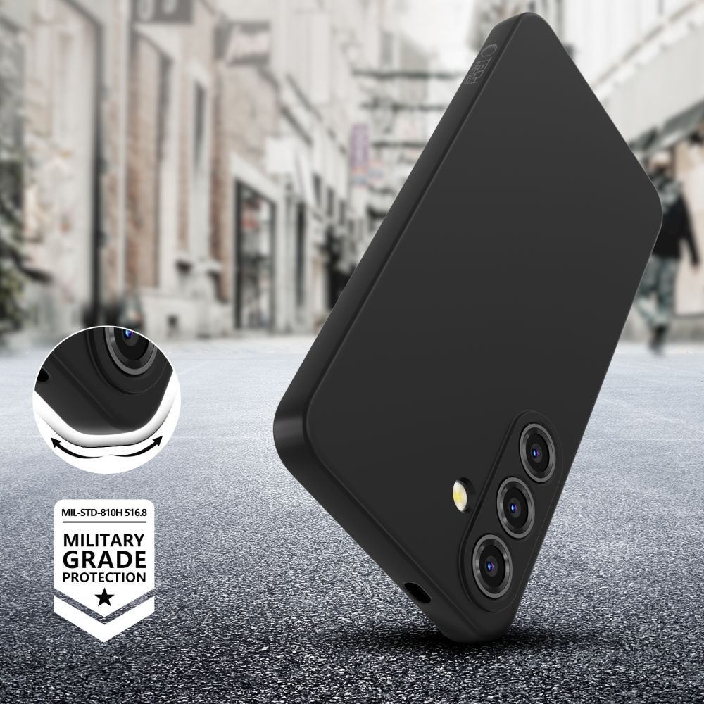 Tech-Protect Icon vāciņš Samsung Galaxy S25 FE - melns | Phone Case Cover (1)