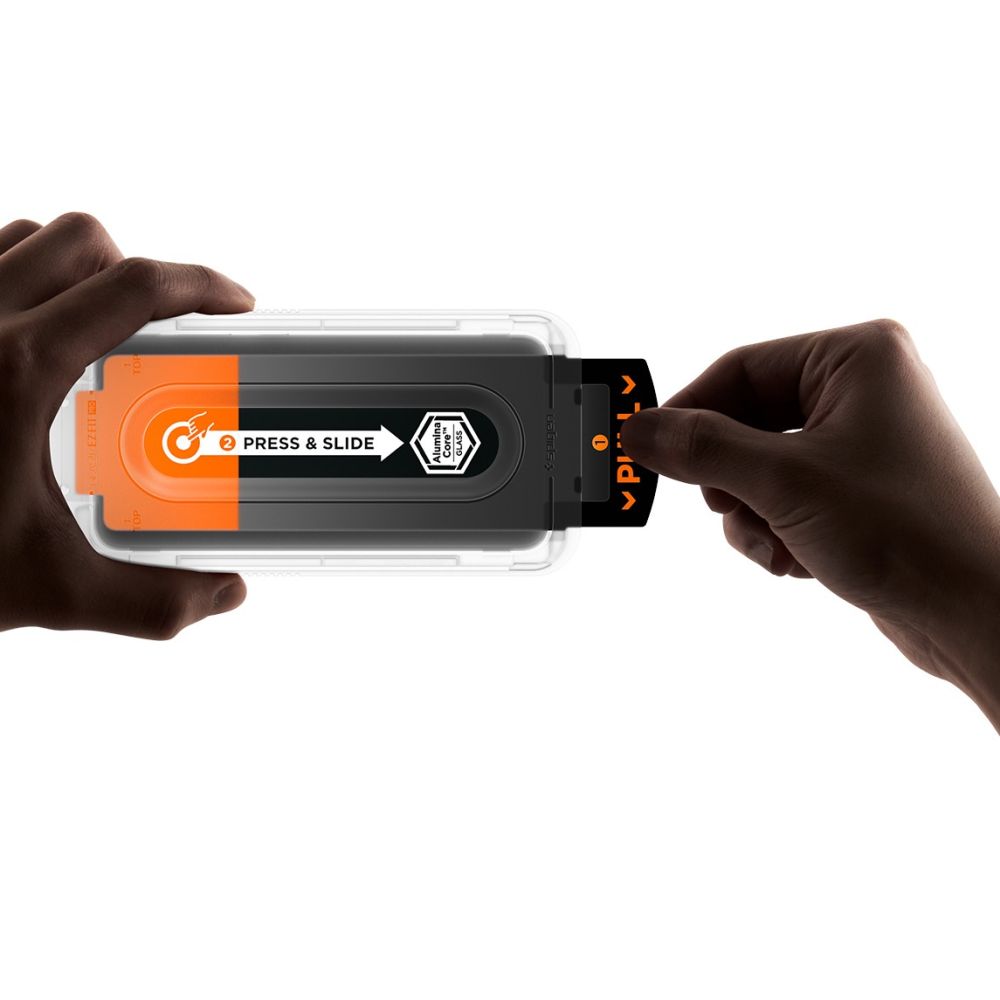 Spigen Glas.tR "EZ Fit Pro" HD rūdītā stikla 2 gab. komplekts Samsung Galaxy S25 FE | Tempered Glass Screen... (3)