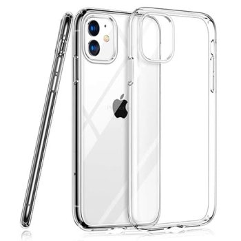 Apple iPhone 11 Slim TPU Case Cover, Transparent | Caurspīdīgs Silikona Vāciņš Maciņš Apvalks Bampers