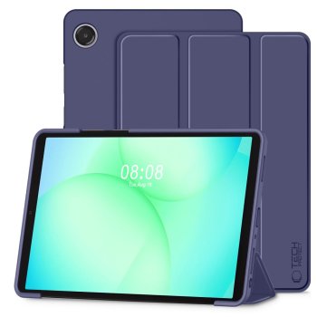 Samsung Galaxy Tab A9+ Plus / A11+ Plus Trifold Tech-Protect SmartCase Protective Cover Case, Navy Blue | Planšetes...