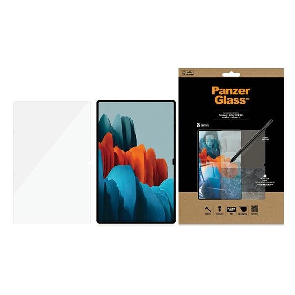 PanzerGlass E2E Super+ rūdīts stikls Samsung Galaxy Tab S8 Ultra | tempered glass for