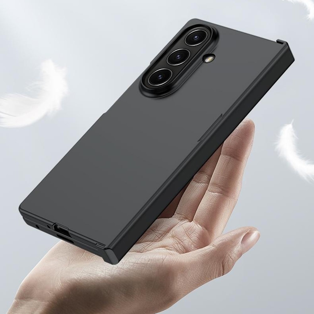 Samsung Galaxy Z Fold 7 (SM-F966B/DS) Hinge Protection Skin-Touch PC Case Cover, Black | Telefona Vāciņš Maciņš... (1)