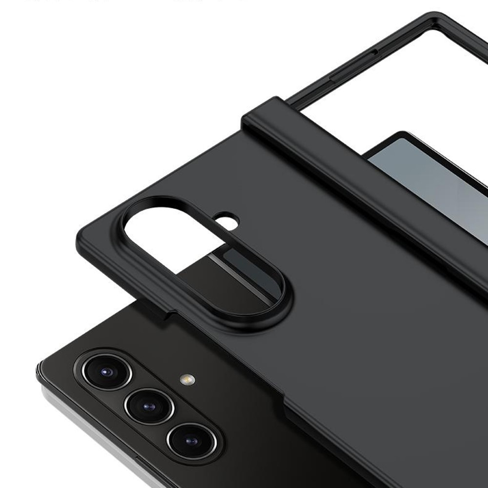 Samsung Galaxy Z Fold 7 (SM-F966B/DS) Hinge Protection Skin-Touch PC Case Cover, Black | Telefona Vāciņš Maciņš... (2)