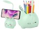 Bērnu LED Nakts Lampa Rakstāmgalda Lampa Lasīšanas Lampiņa Gaismeklis, Zaļa | Kids LED Desk Lamp Reading Light