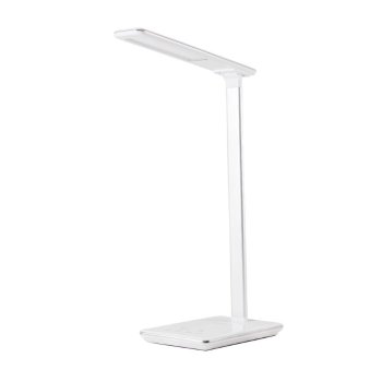 LED galda lampa Huslog ar bezvadu lādētāju OW-390202, balta