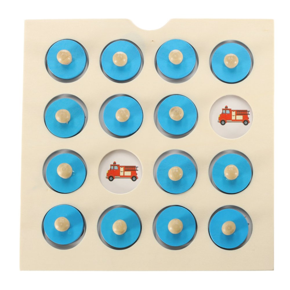 Koka puzzle galda spēle ar atmiņu + 4 kartes (0)