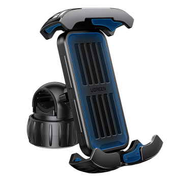 Ugreen Phone Holder for Bicycle Motorbike Motorcycle on the Handlebar, Black | Velosipēdu Motociklu Telefona Turētājs