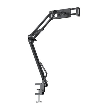 Galda un gultas turētājs Yesido C296 planšetdatoram un telefonam 64cm, melns