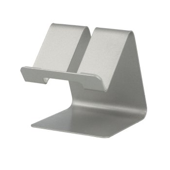 S014 Telefona Planšetdatora Galda Statīvs Turētājs, Sudraba | Desktop Phone Tablet Holder Stand
