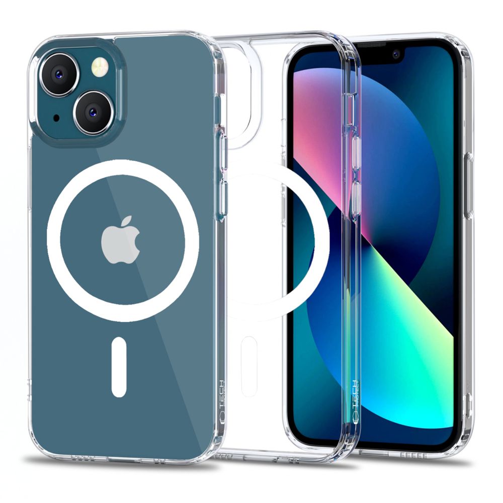 Apple iPhone 13 mini 5.4'' Tech-Protect MagMat MagSafe Case Cover, Transparent | Telefona Vāciņš Maciņš Apvalks Bamperis