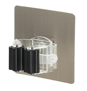 Pašlīmējošs turētājs mopiem un birstēm, 8x8 cm