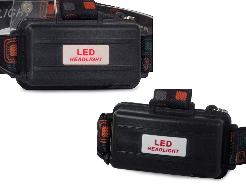 Bailong profesionālā galvas lampa ar LED Cree XM-L T6 un 4x XP-E, modelis 5000T-T6 (3)