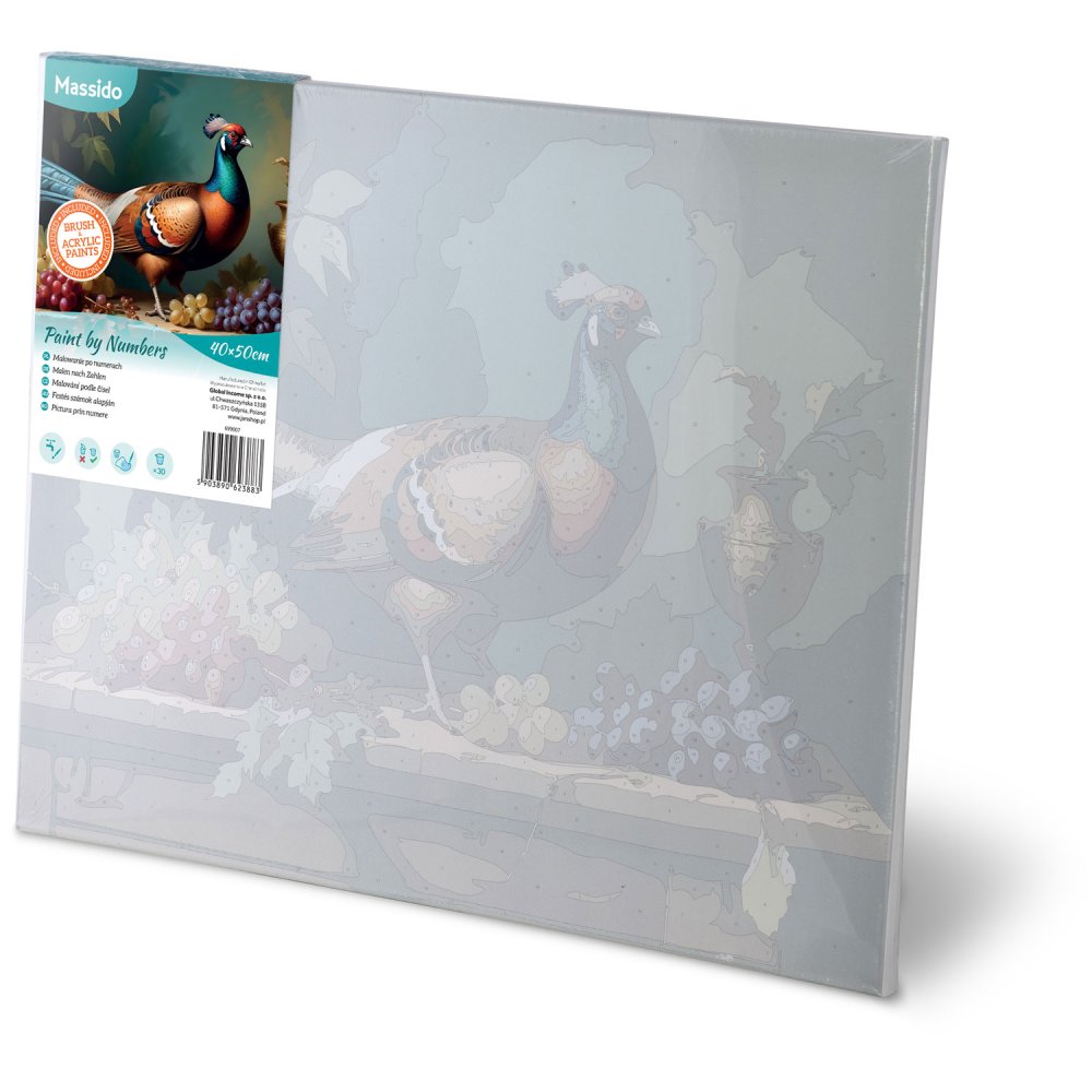 Massido Krāsojamais attēls ar numuriem 40x50 cm - Fazāns (1)