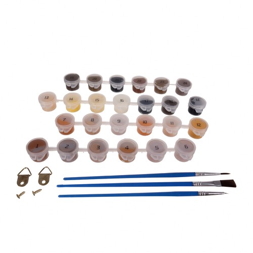 Glezna pēc numuriem - 40x50cm, Lapsa | Painting by Numbers (1)