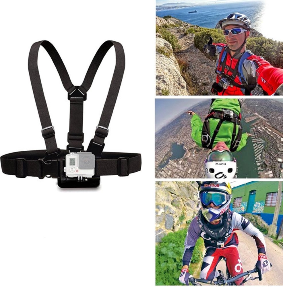 GoPro Hero Sporta kameru stiprinājumu aksesuāru komplekts 50 gab. | SJCAM Sports Action Camera Accessory Montage Kit... (1)