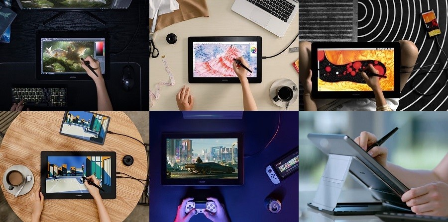 Grafiskais Planšetdators Huion Kamvas Pro 16 (4K) | Graphics Tablet (1)