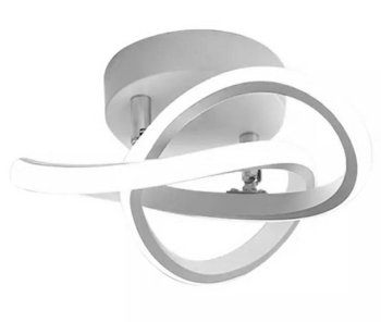 Griestu Lampa Gaismeklis LED Lustra, Balts | Chandelier Ceiling Light Lamp