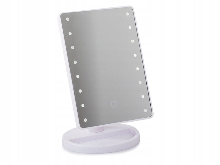 Makeup Kosmētisks Spogulis ar LED Apgaismojumu, Balts | Makeup Cosmetic Mirror with LED Lightning (5)