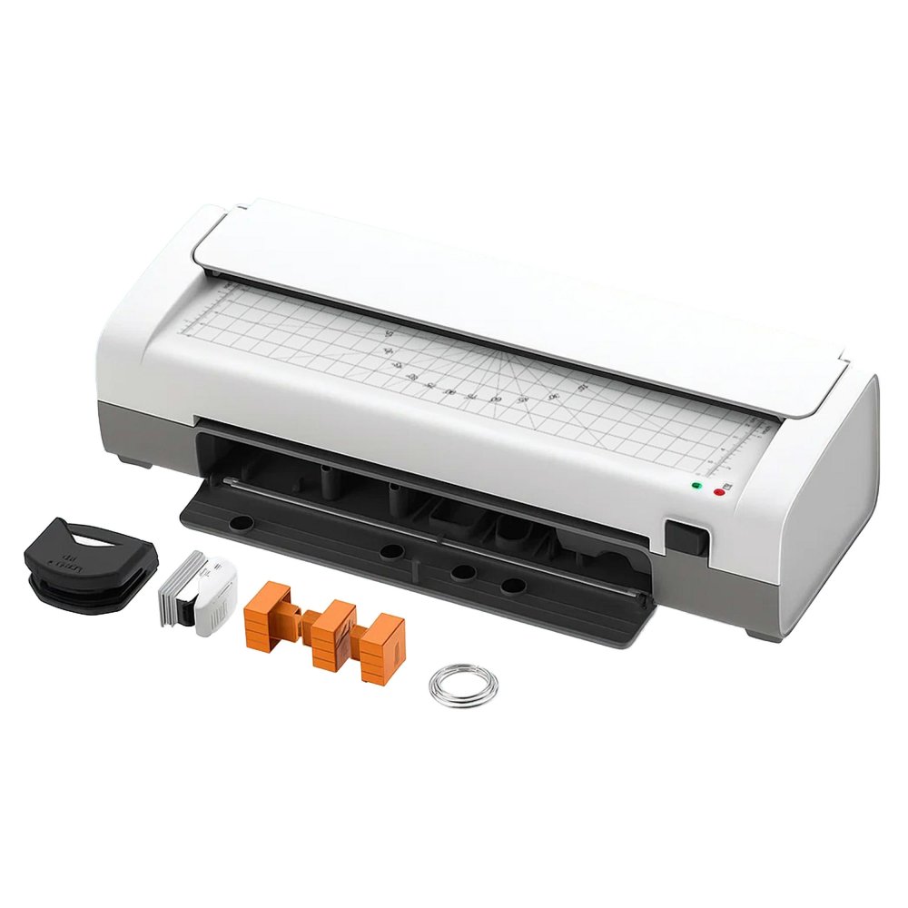 A4 laminators ar piederumiem un 50 plēvēm birojam un mājām (0)