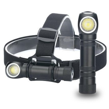 LED velosipēda lukturis un galvas lukturītis 300 lūmeni USB