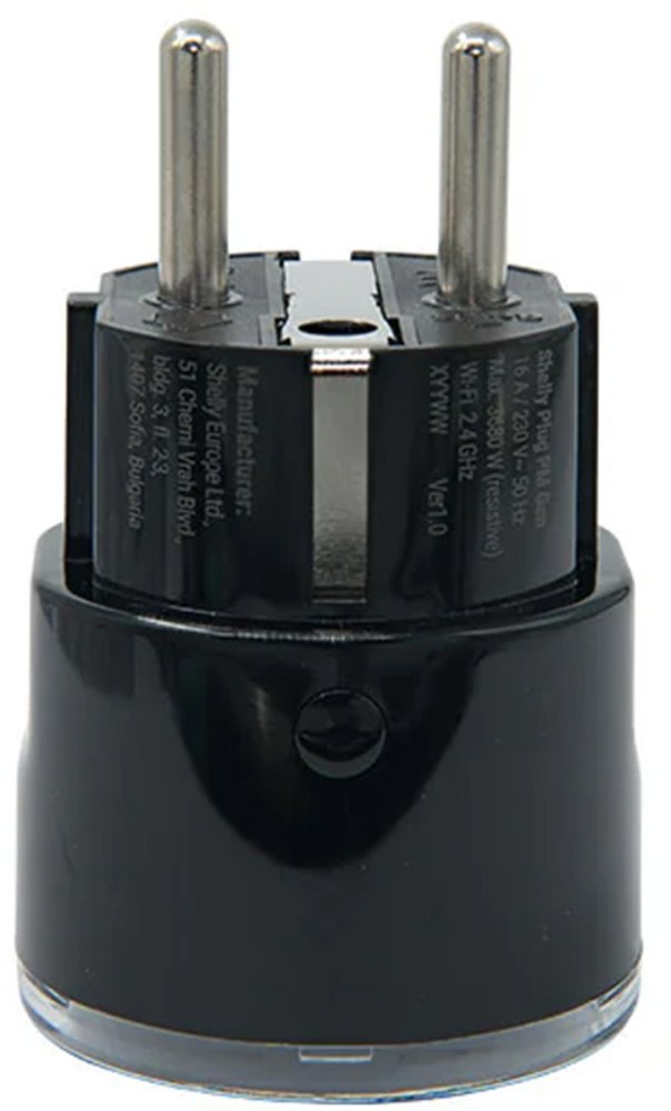 Shelly Plug PM Gen3 Matter Viedā Rozete Enerģijas Monitors 16A (2)