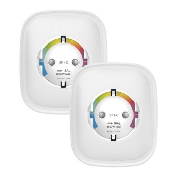 Gosund SP1-HE Viedā WiFi rozete 2 gab. (Apple HomeKit, 16A)