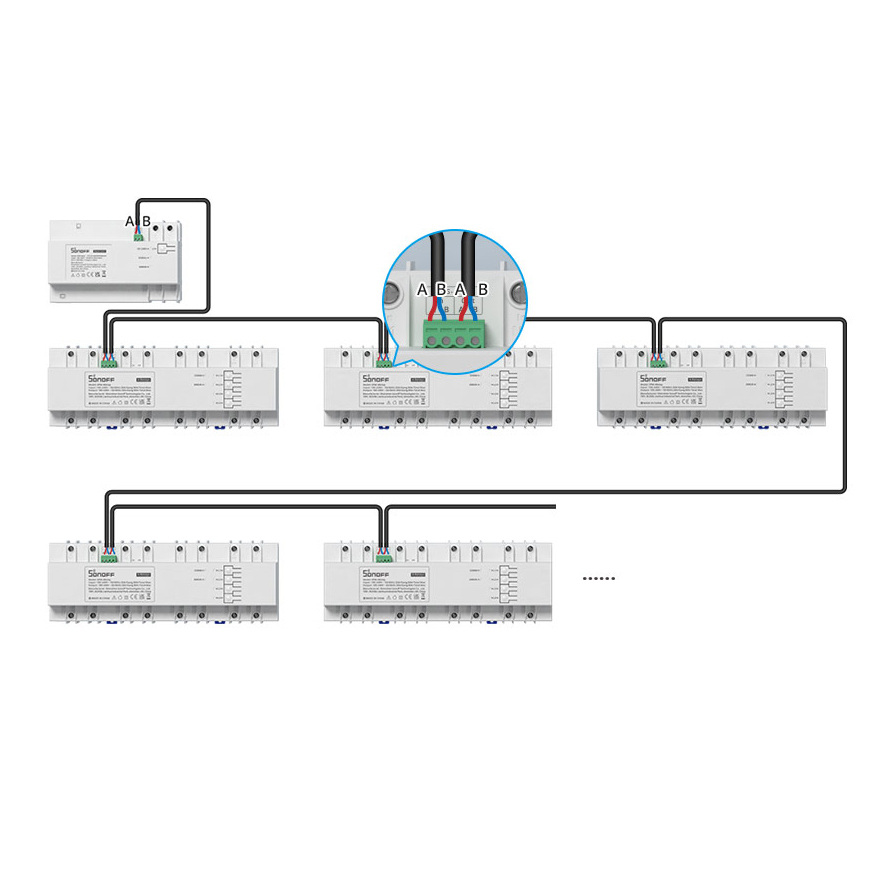 Smart switch Sonoff SPM-Main (2)