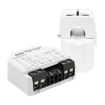 Enerģijas mērīšanas kontrolieris Shelly EM gen3 Wi-Fi/Bluetooth