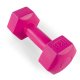 4Fizjo Hanteles Svars Fitnesam Aerobikai Sporta Treniņiem 2x1kg, Rozā | Dumbbells Weight for Fitness Aerobics