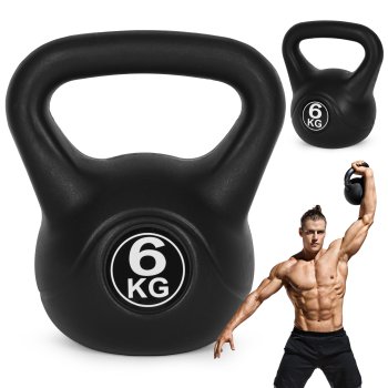 Svaru bumba 6 kg ModernHome vingrinājumiem un fitnesam