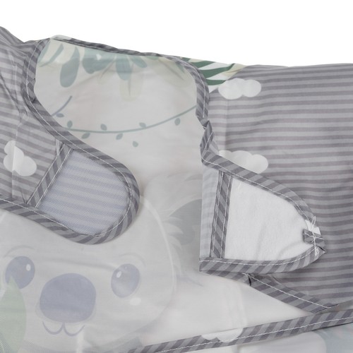 Ūdensnecaurlaidīgs Bērnu Barošanas Priekšautiņš Lacīte ar Kabatiņu un Piedurknēm | Waterproof Baby Feeding... (1)