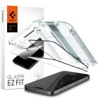 Apple iPhone 15 Pro 6.1'' Spigen GLAS.TR "EZ FIT" Tempered Glass Screen Protector | Telefona Ekrāna Aizsargstikls ar Papildus Rāmi 2 gab.