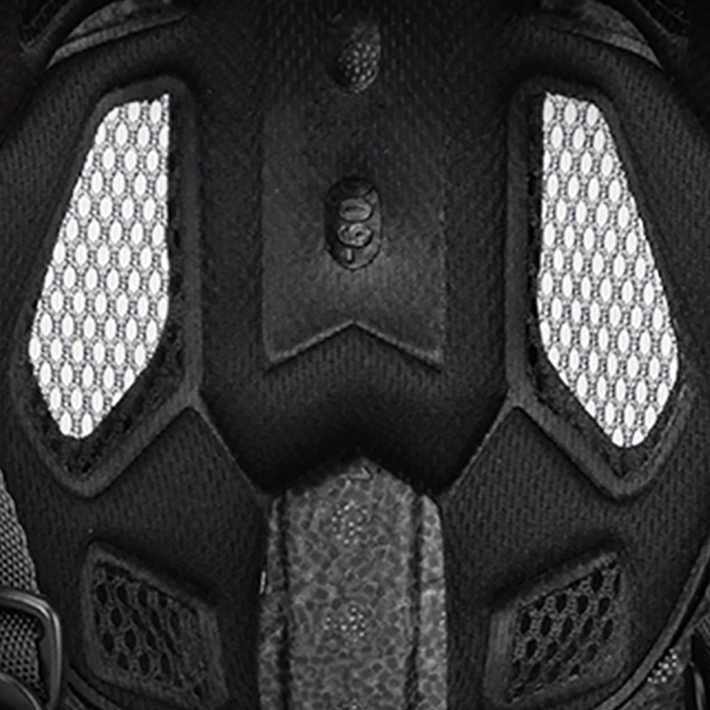 Wozinsky viegls pilnas sejas velosipēda ķivere L - melna (3)