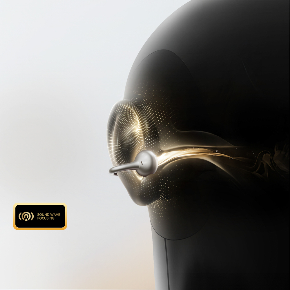 Bezvadu atvērtā tipa austiņas Joyroom JR-OE3 TWS, sudraba (3)