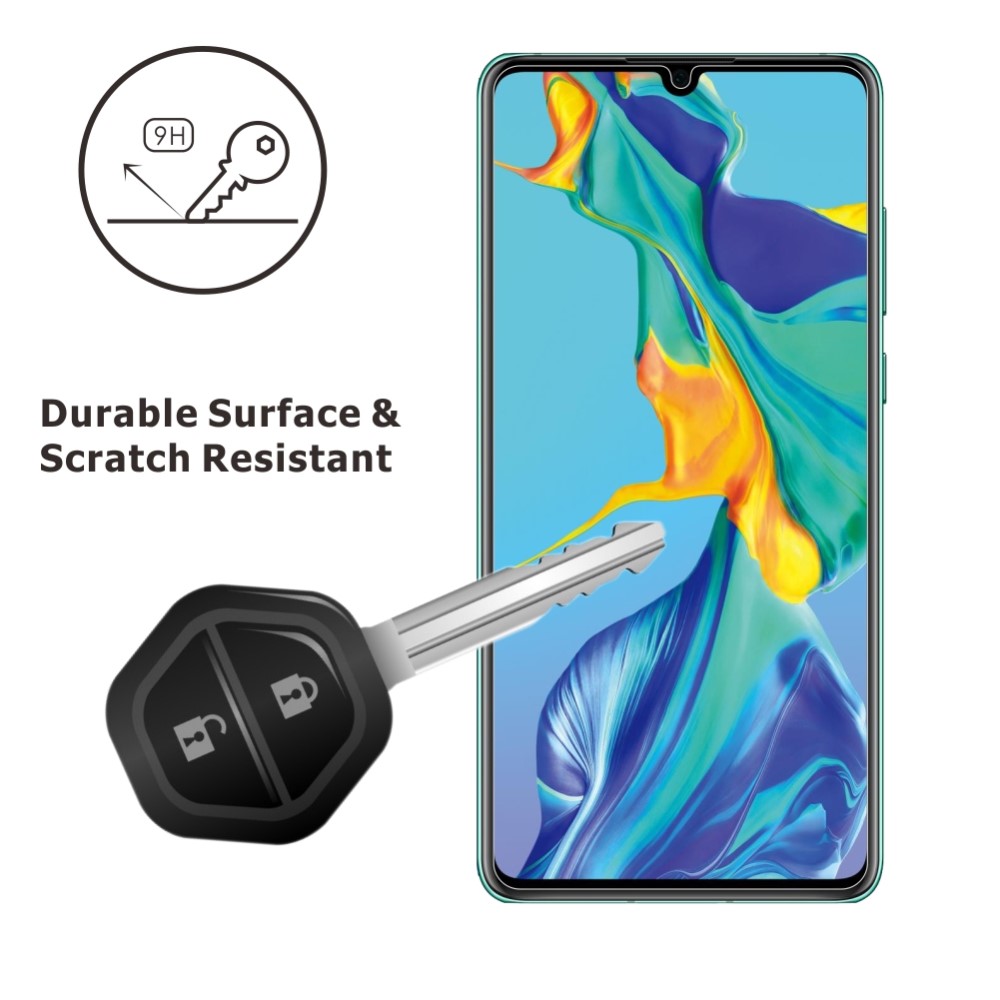 Huawei P30 (ELE-L09, ELE-L29) Tempered Glass Screen Protector | Aizsargstikls (1)