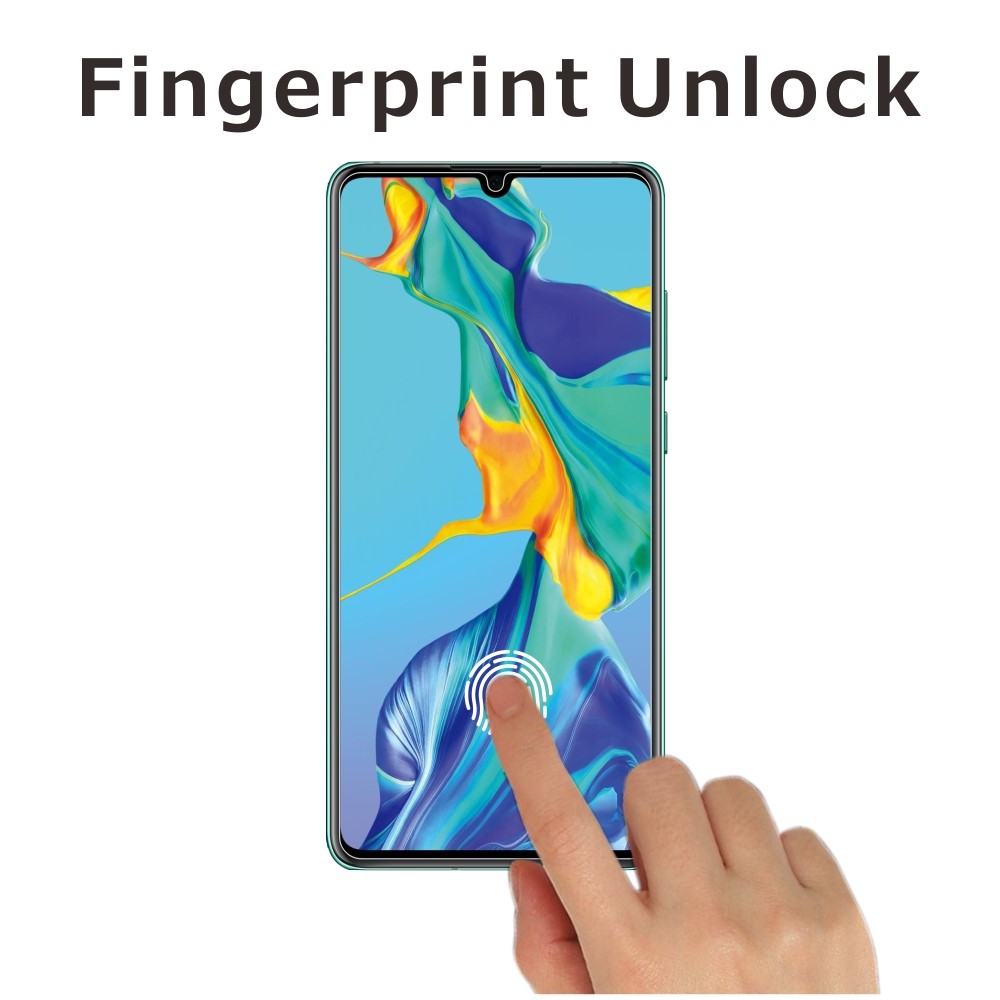 Huawei P30 (ELE-L09, ELE-L29) Tempered Glass Screen Protector | Aizsargstikls (3)