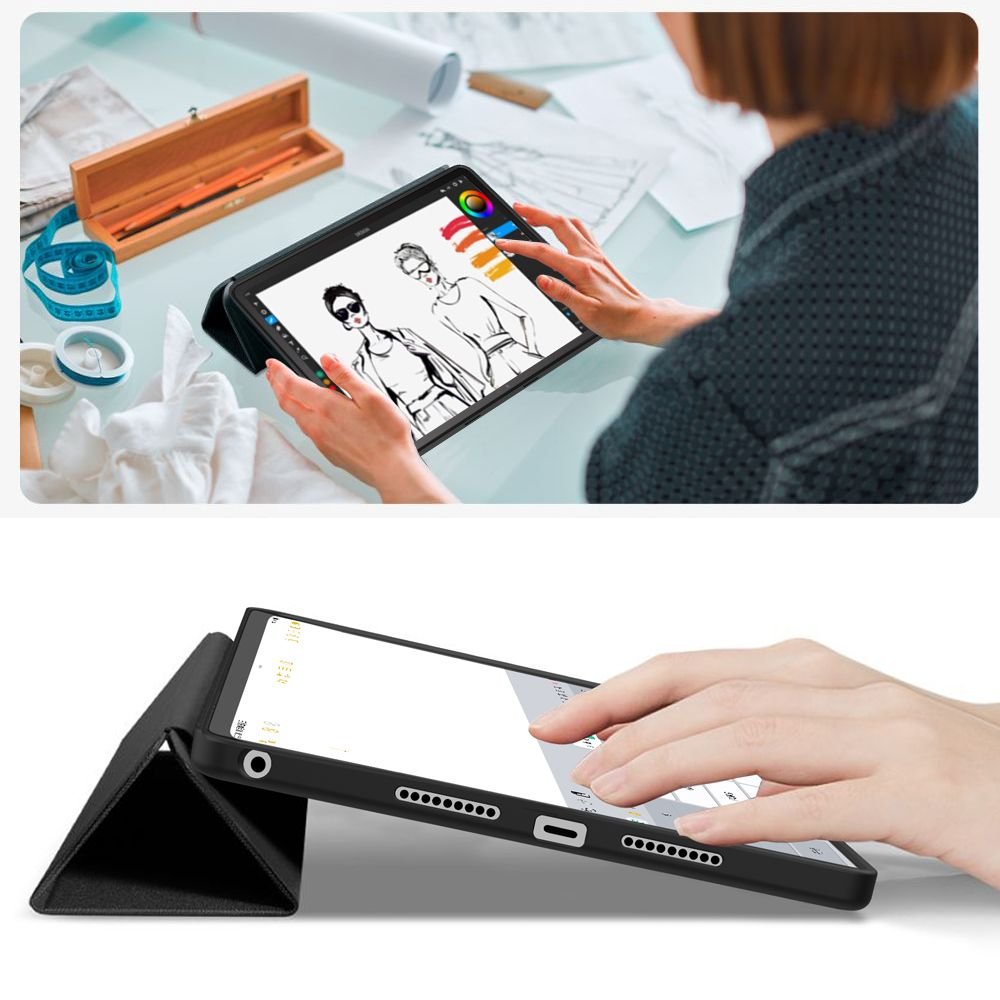 Lenovo IdeaTab 11'' (TB-336) Tech-Protect SC Pen Protective Cover Case, Black | Planšetes Vāciņš Maciņš Apvalks... (0)