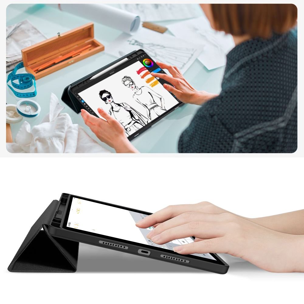 Lenovo IdeaTab Plus 12.1'' (TB-361) Tech-Protect SC Pen Protective Cover Case, Black | Planšetes Vāciņš Maciņš... (0)