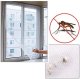 Moskītu Insektu Odu Kukaiņu Tīkls Siets Logiem - 180x150cm, Balts | Mosquito Mesh Net Anti-Insect Screen for Windows