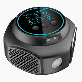 Ultraskaņas grauzēju un kukaiņu atbaidītājs ar USB-C, melns