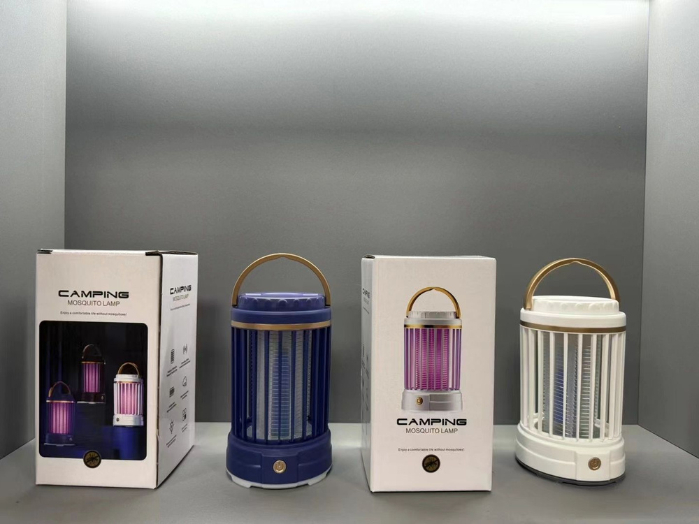 Uzlādējama piekarama UV LED insektu lampa ar 2 režīmiem (0)