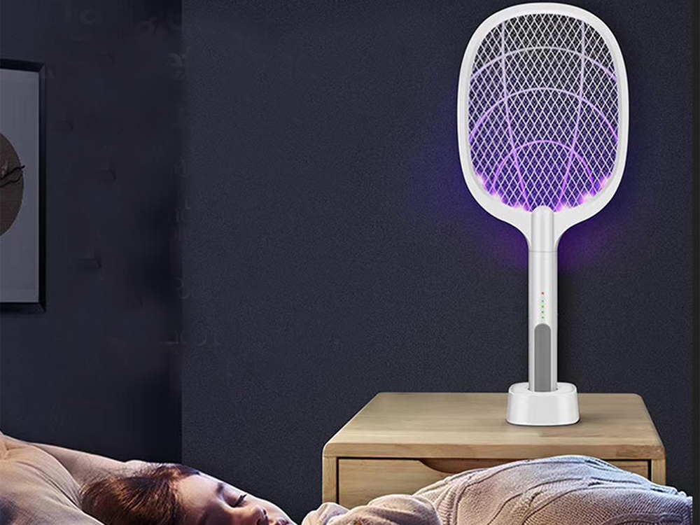 Elektriskais Mušu Sitamais Ierīce pret Kukaiņiem Insektu Slazds Odu Mušu Iznīcināšanas UV Lampa | Electric Fly... (5)