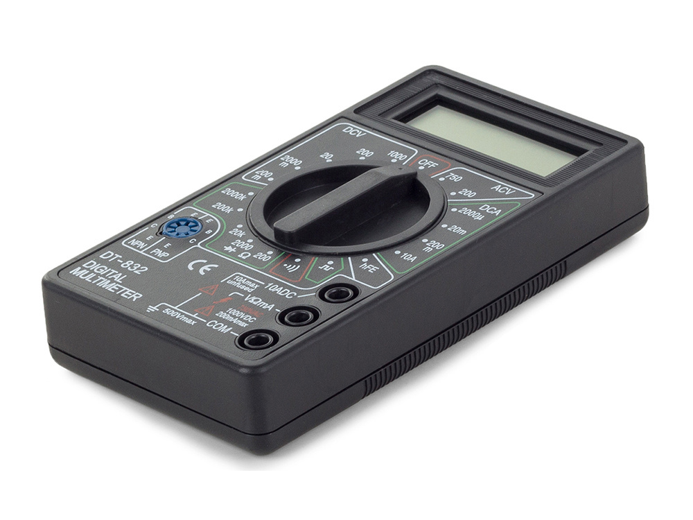 Цифровой мультиметр DT-832 с ЖК-дисплеем