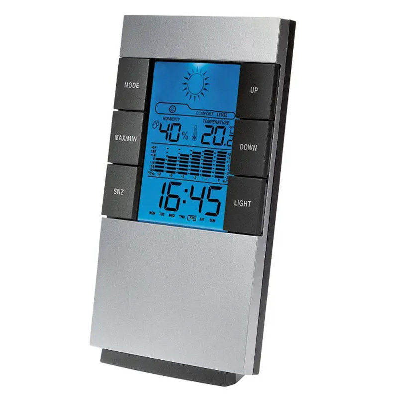 GP2103 Meteoroloģiskā Stacija Digitālais Termometrs Higrometrs | Weather Station Digital Thermometer Hygrometer