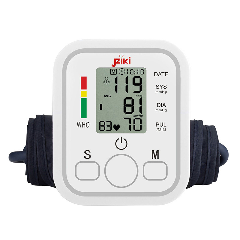 ZK-B869YA Portable Blood Pressure Meter Heart Rate Monitor (2)