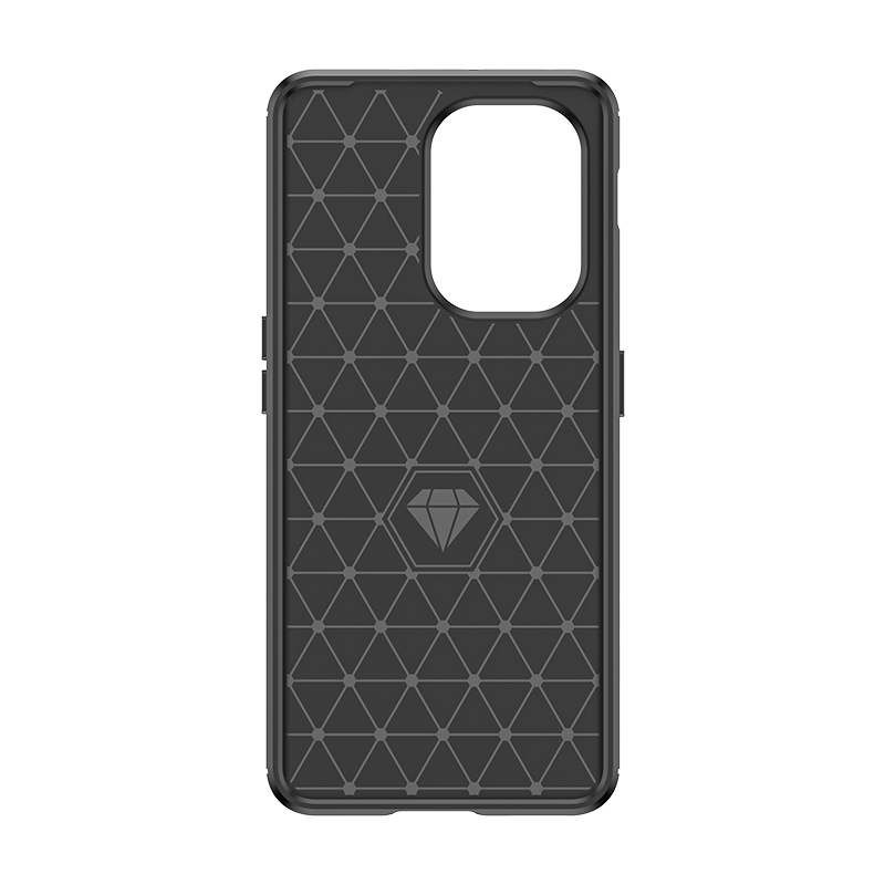 Carbon Case silikona vāciņš OnePlus Ace 2V / Nord 3 - melns