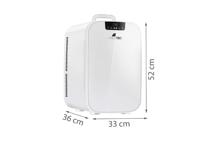 Picnic Beach Cooling Box for Food Drinks - 26L, White