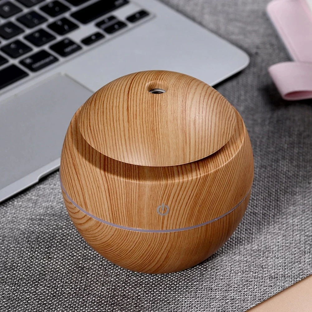 Electric Ultrasonic Air Humidifier / Diffuser / Aromatherapy, 130 ml